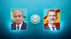 Токаев поздравил короля Испании с Днём нации