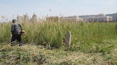 В Астане начали очистку исторических кладбищ