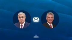 Токаев поздравил президента Кубы с Днём победы революции