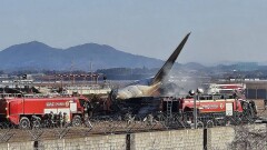 Пассажирский самолёт потерпел крушение в Южной Корее