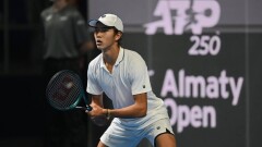 Амир Омарханов в борьбе уступил в матче на ATP 250 Almaty Open