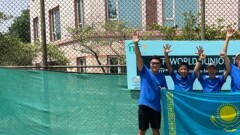 Юношеская сборная Казахстана по теннису впервые пробилась на чемпионат мира