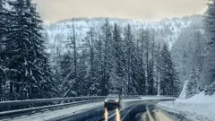 Скорость ограничили на участке трассы в Акмолинской области из-за непогоды