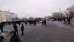 В Мангистауской области люди вышли на митинги из-за роста цен на автогаз