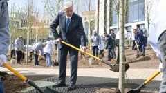 Президент принял участие в республиканской экологической акции "Таза Қазақстан"  