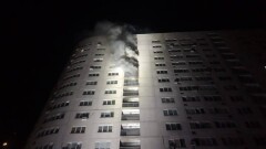 В ДЧС Алматы рассказали подробности о ночном пожаре в ЖК "Алтын Булак-2"
