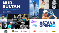 ФТК объявила список игроков основного турнира Astana Open ATP 250