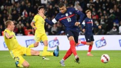 Сборная Казахстана с разгромным счётом проиграла Франции в отборочном матче ЧМ-2022