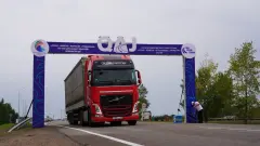 В СКО открыли после реконструкции 30-километровый участок трассы на границе с Россией