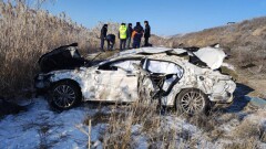Два человека погибли при опрокидывании авто в Жетысуской области