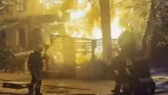 В Алматы снова горела квартира, пострадала пенсионерка