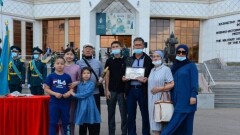 Российские поисковики передали Казахстану останки бойцов Великой Отечественной войны