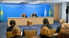 "Казахстан больше не является страной, не имеющей выхода к морю". Токаев и Гутерриш выступили в Региональном центре ООН в Алматы