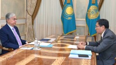 Досаев представил президенту основные приоритеты плана развития Алматы