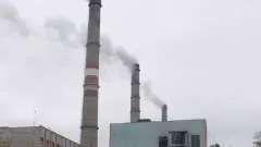 На Петропавловской ТЭЦ досрочно демонтируют одну из дымовых труб