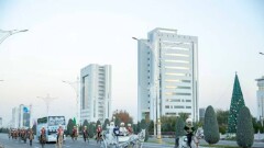 В регионах Туркменистана разбирают украшенные к Новому году ёлки