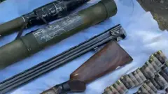 Схрон с оружием и боеприпасами обнаружили у реки в Алматы