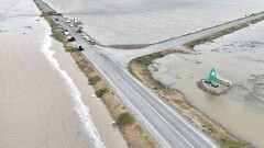 Паводки в Казахстане: вода в реке Жайык продолжает прибывать