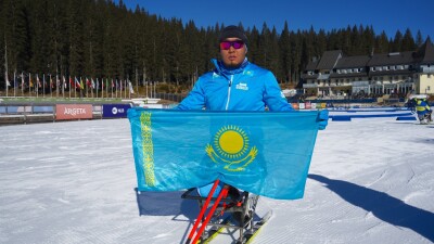  Казахстанец Ербол Хамитов стал чемпионом мира по парабиатлону