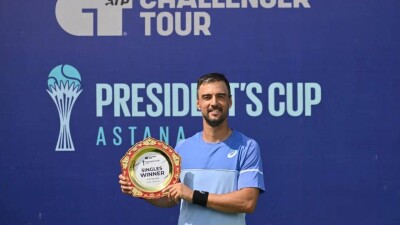 Димитар Кузманов выиграл Кубок президента по теннису в Астане