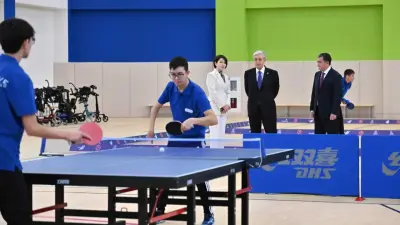 Касым-Жомарт Токаев осмотрел Центр инклюзивного спорта