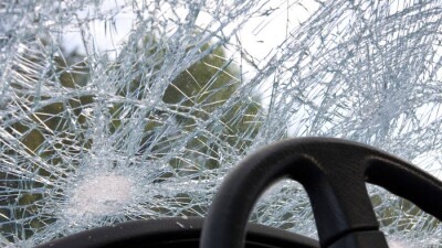 В Алматинской области патрульная машина попала в ДТП