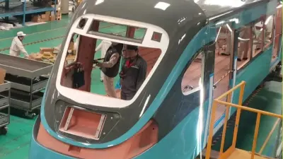 Как в Китае идёт сборка вагонов столичного LRT