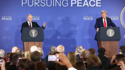 "Достигли прогресса, но сделки пока нет". Путин и Трамп завершили переговоры на Аляске