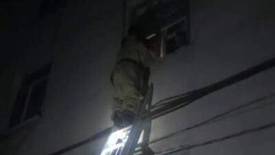 55 человек спасли во время пожара в Хромтау