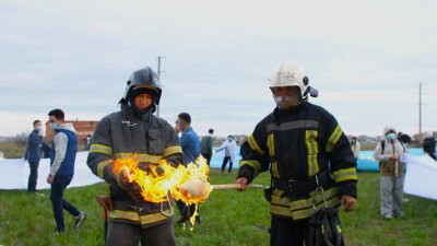 10 тонн насвая сожгли в Астане