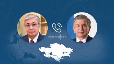 Токаев поздравил с днём рождения президента Узбекистана