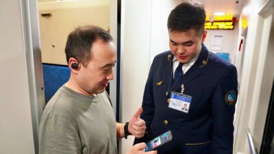 В поезде КТЖ запустили спутниковый интернет для пассажиров