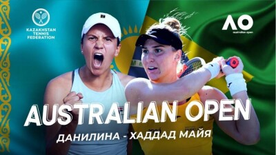 Анна Данилина вышла в четвертьфинал Australian Open-2022 в парном разряде