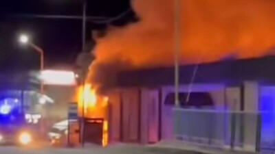В Есике горели торговые павильоны, магазины и  два торговых дома