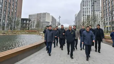 Касым-Жомарт Токаев осмотрел бульвар Greenline в столичном районе "Нура"