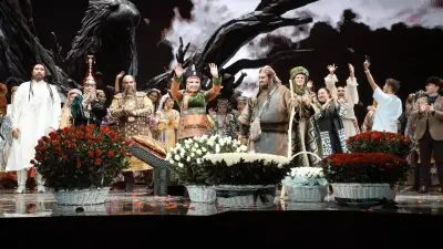 Театр имени Абая с триумфом представил в Узбекистане премьеру оперы "Хан Сұлтан. Алтын Орда"