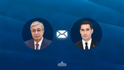 Токаев поздравил президента Туркменистана с Днём независимости