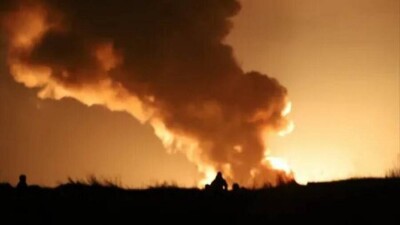 Горят нефтебазы под Киевом и в ЛНР