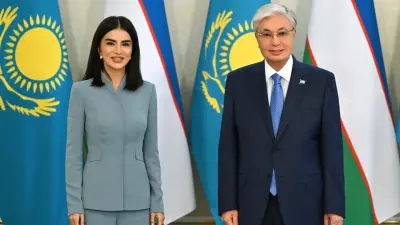 Касым-Жомарт Токаев принял Саиду Мирзиёеву