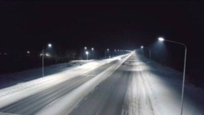 КазАвтоЖол проводит освещение республиканских трасс возле населённых пунктов