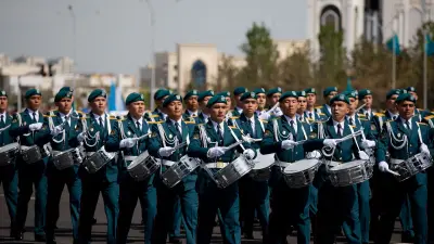 Как прошёл военный парад в Астане: репортаж Informburo