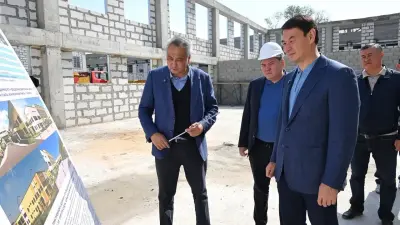 Две недели на исправление ситуации: аким Алматы поставил жёсткий ультиматум подрядчику школы №58, где затягивают строительство