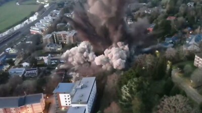 В Англии взорвалась бомба времён Второй мировой войны