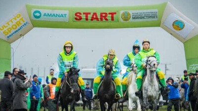 Третий сезон конного марафона "Ұлы дала жорығы" стартовал в Павлодаре