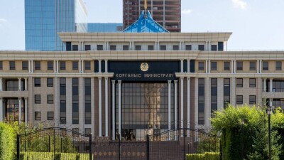 В здании Минобороны РК произошло возгорание