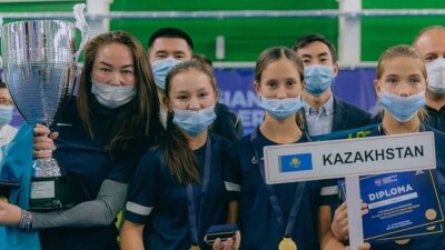 Сборная Казахстана по теннису вновь стала сильнейшей на континенте среди юниорок