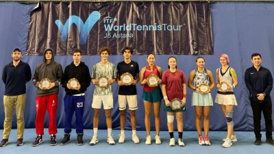 Казахстанские теннисисты успешно выступили на заключительных турнирах года