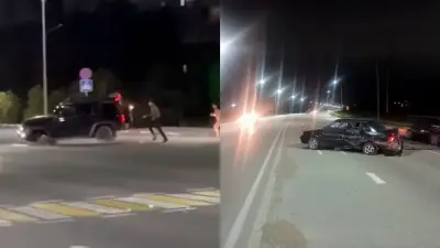 Как в GTA: пьяного водителя внедорожника задержали после ДТП на улицах Костаная