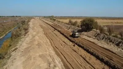 Реконструкцию канала протяжённостью 15 км начали в Туркестанской области