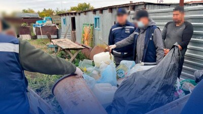 Подпольную нарколабораторию выявили в Акмолинской области сотрудники КНБ